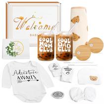 Conjunto de presentes BELIVIUM Newborn Gender Neutral com copo de café