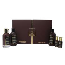 Conjunto de presentes Bharara Chocolate Bath & Body Eau De Parfum, 5 unidades