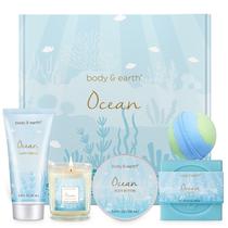 Conjunto de presentes BODY & EARTH Bath and Body Ocean Scented para mulheres