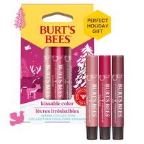 Conjunto de Presentes Burt's Bees Kissable Color Lip Shimmer - 3 Unidades de 8ml