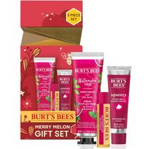 Conjunto de presentes Burt's Bees Lip Balm Merry Melon Squeezy Trio