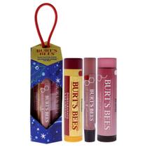 Conjunto de Presentes Burt's Bees Mistletoe Kiss 2023 - Edição Rosa para Mulheres