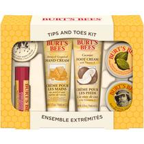 Conjunto de presentes Burt's Bees, pontas e dedos dos pés, com 6 produtos para viagens Conjunto de presentes Burt's Bees, pontas e dedos dos pés, com 6 produtos para viagens