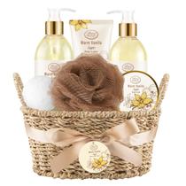Conjunto de presentes com cesta de spa para banho e chuveiro ArioseMonde Warm Vanilla