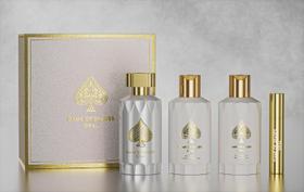 Conjunto de presentes com fragrância Jo Milano Game of Spades Opal para 4 peças Conjunto de presentes com fragrância Jo Milano Game of Spades Opal para 4 peças