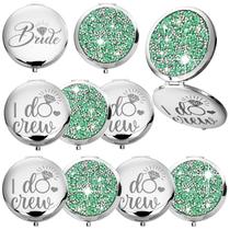 Conjunto de presentes Compact Mirror Barydat Bridesmaid, 10 peças, verde Conjunto de presentes Compact Mirror Barydat Bridesmaid, 10 peças, verde