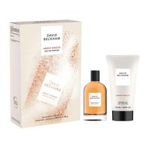 Conjunto de presentes David Beckham Amber Breeze 100 ml EDP + 150 ml de gel