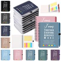 Conjunto de presentes de agradecimento aos funcionários Jetec 25 Spiral Notebooks Conjunto de presentes de agradecimento aos funcionários Jetec 25 Spiral Notebooks