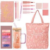 Conjunto de presentes de agradecimento Reallnaive Social Worker, copo de vidro de 450 ml