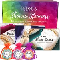 Conjunto de presentes de aromaterapia Shower Steamers com óleos orgânicos x18 Conjunto de presentes de aromaterapia Shower Steamers com óleos orgânicos x18