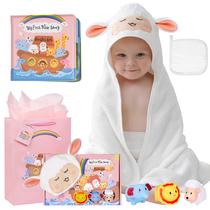 Conjunto de presentes de batismo My First Noahs Ark, 7 peças para meninas e bebês Conjunto de presentes de batismo My First Noahs Ark, 7 peças para meninas e bebês