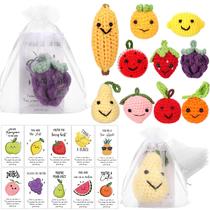 Conjunto de presentes de brinquedos de frutas Shappy 50 conjuntos Inspirational Positive