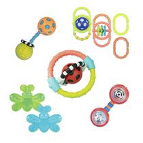 Conjunto de presentes de brinquedos sensoriais Sassy The Explorer para mais de 4 meses