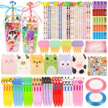 Conjunto de presentes de devolução, 247 peças de festa de aniversário para crianças com copos Conjunto de presentes de devolução, 247 peças de festa de aniversário para crianças com copos