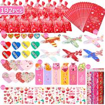 Conjunto de presentes de Dia dos Namorados ECOHDT para crianças com artigos de papelaria 192 unidades