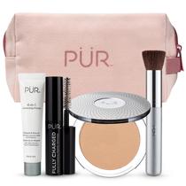 Conjunto de presentes de maquiagem PÜR Minerals Multitasking Essentials Kit