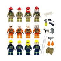 Conjunto De Presentes De Mini Bonecos E Brinquedos Com Tema De Construção Para Crianças, Playset Conjunto De Presentes De Mini Bonecos E Brinquedos Com Tema De Construção Para Crianças, Playset