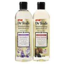 Conjunto de presentes de óleo de banho e corpo Dr. Teal's Soothing Lavender & Shea
