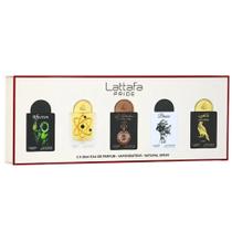 Conjunto de presentes de perfume Lattafa Pride Collection No.1 para mulheres