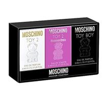 Conjunto de presentes de perfume MOSCHINO Toy Mini Trio para mulheres de 5 ml