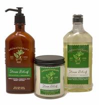 Conjunto de presentes de spa Bath & Body Works Aromaterapia para alívio do estresse
