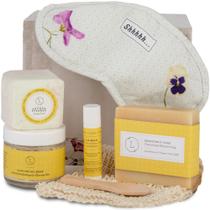 Conjunto de presentes de spa Lizush Luxury Citrus Soap Clay Facial