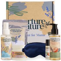 Conjunto de presentes de spa Nurture by Nature Moment para mamãe com 6 peças