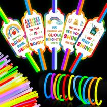 Conjunto de presentes de volta às aulas MiniInflat 24 Cards 50 Glow Sticks