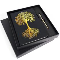 Conjunto de Presentes Diário Veway Tree of Life A5 com Caneta Vegana