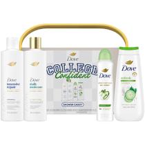 Conjunto de presentes Dove College Confident com Shower Caddy, 5 peças Conjunto de presentes Dove College Confident com Shower Caddy, 5 peças
