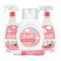 Conjunto de presentes Dreft Baby and Mom com detergente para roupa e removedor de manchas