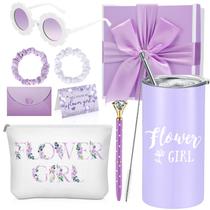 Conjunto de presentes Flower Girl Proposal Sieral, 9 unidades com copo