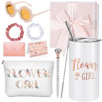 Conjunto de presentes Flower Girl Proposal Sieral, 9 unidades para casamento Conjunto de presentes Flower Girl Proposal Sieral, 9 unidades para casamento