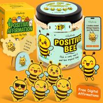 Conjunto de presentes Jar Stofinity Positive Bee Affirmation Cards