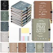 Conjunto de Presentes Kosiz Christian - 60 Peças com Caderno, Canetas e Notas Adesivas Conjunto de Presentes Kosiz Christian - 60 Peças com Caderno, Canetas e Notas Adesivas