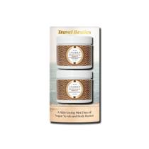 Conjunto de presentes LaLicious Brown Sugar Vanilla com manteiga corporal e esfoliante Conjunto de presentes LaLicious Brown Sugar Vanilla com manteiga corporal e esfoliante