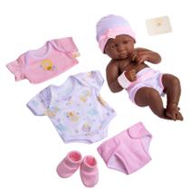 Conjunto de presentes Layette Baby Doll JC Toys La Newborn Nursery 14"