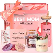 Conjunto de presentes Luxvine Best Mom in the World para o Dia das Mães