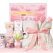 Conjunto de presentes MAYICIVO Relaxing Rose Spa para mulheres Conjunto de presentes MAYICIVO Relaxing Rose Spa para mulheres