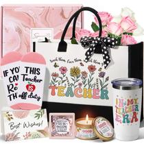 Conjunto de presentes MAYICIVO Teacher Appreciation para mulheres com sacola