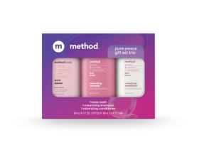 Conjunto de presentes Method Body Wash and Hair Care Pure Peace 100ml