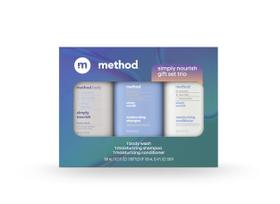Conjunto de Presentes Method Simply Nourish - Body Wash e Hair Care 100ml
