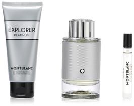 Conjunto de presentes Mont Blanc Explorer Platinum Eau de Parfum 100ml