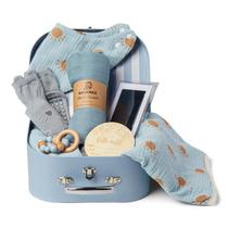Conjunto de presentes para bebês BABANAZ Newborn Boy com cobertor, envoltório e muito mais