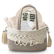 Conjunto de presentes para chá de bebê Kiddibodi Newborn Essentials Conjunto de presentes para chá de bebê Kiddibodi Newborn Essentials