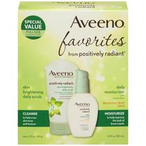 Conjunto de presentes para cuidados com a pele Aveeno Positively Radiant Morning x2