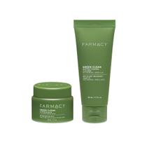 Conjunto de presentes para cuidados com a pele Farmacy Deep Double Cleanse Green Clean