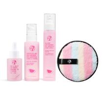 Conjunto de presentes para cuidados com a pele W7 Brighten Up com hidratante, tônico e névoa Conjunto de presentes para cuidados com a pele W7 Brighten Up com hidratante, tônico e névoa