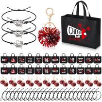 Conjunto de presentes para líderes de torcida Landical, 72 unidades Cheer Bags Pom Pom