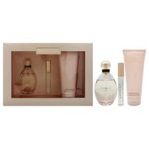 Conjunto de presentes para perfumes e cuidados com o corpo SJP Lovely feminino, 3 unidades Conjunto de presentes para perfumes e cuidados com o corpo SJP Lovely feminino, 3 unidades